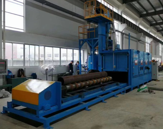 嘉定喷砂机在管道除锈中的现场施工应用