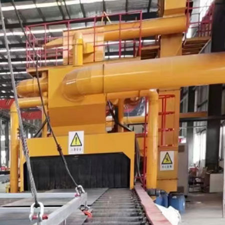 嘉定履带式抛丸机的应用范围